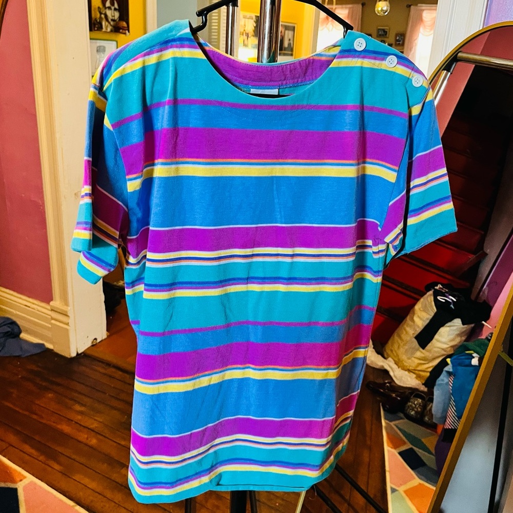 Vintage striped top